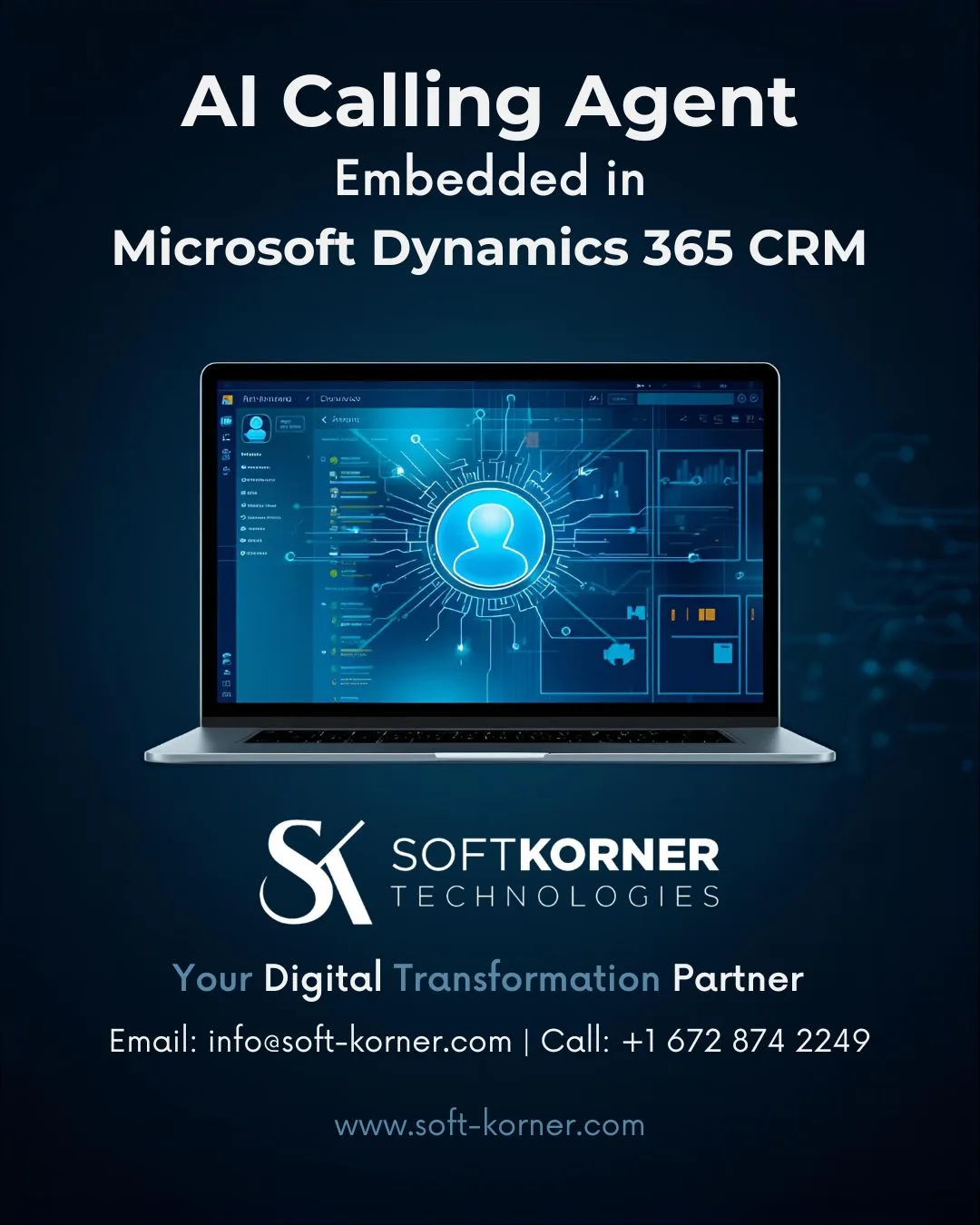 AI Calling Agent Embedded In Microsoft Dynamics 365 CRM